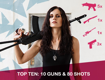 Top Ten: 10 guns & 80 shots
