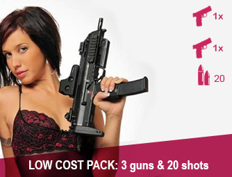 Triple pack: 3 guns & 30 shots